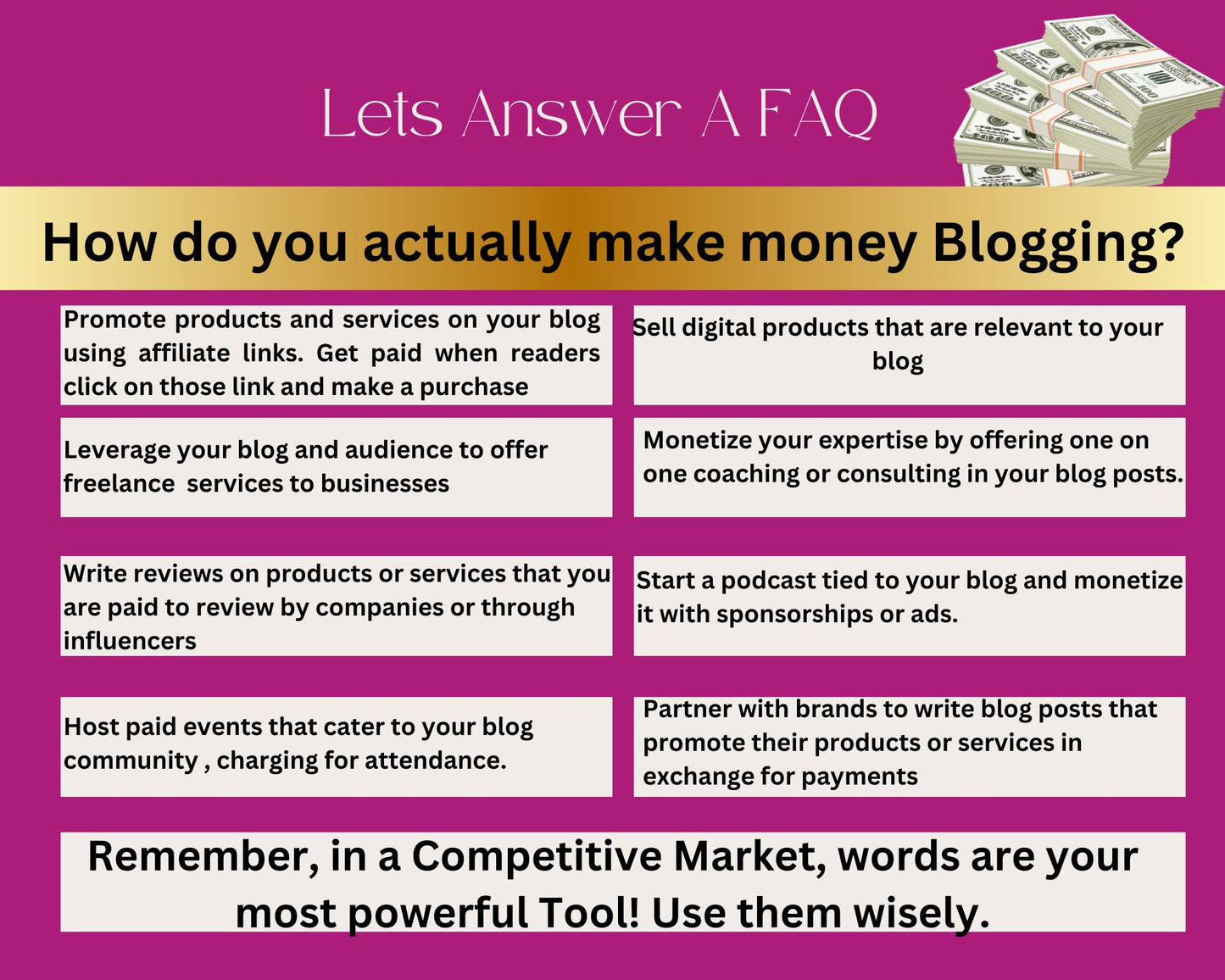 We Craft Professional, High-Quality Blog Content