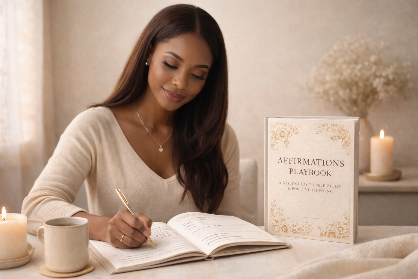 Affirmations Playbook – Daily Mindset Reprogramming Guide for Confidence & Self-Belief