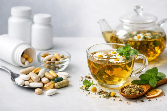 Menopause Supplements vs Herbal Teas for Relief