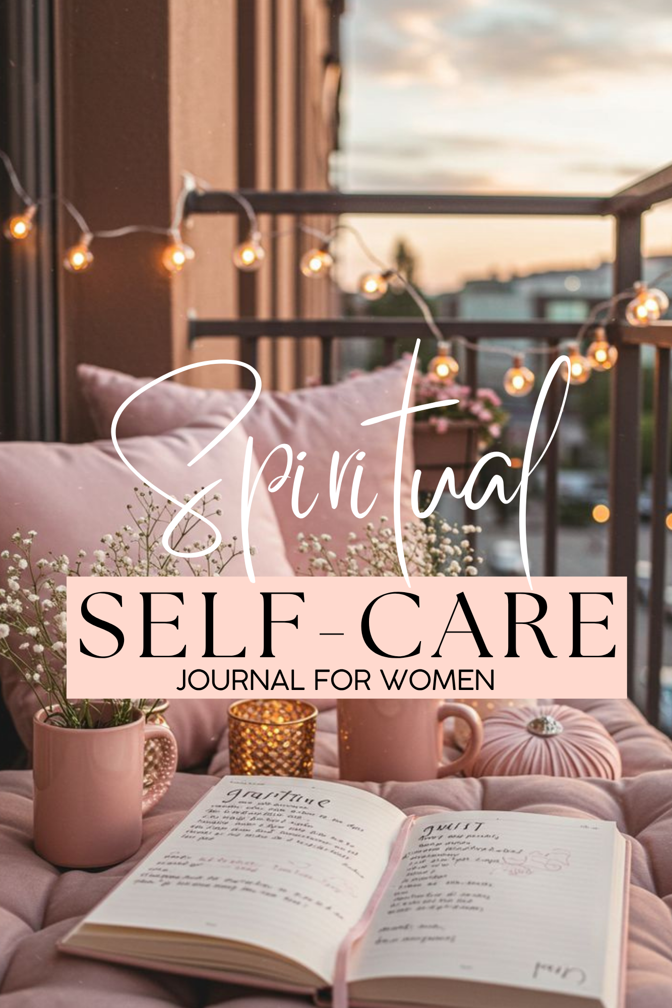 Spiritual Self-Care & Mindfulness Workbook for Women – Guided Journal for Inner Peace, Healing & Emotional Clarity