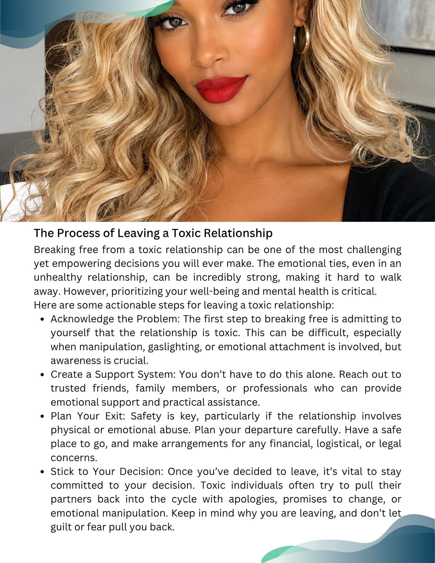 Healing From Toxic Relationships Workbook | Reclaim Your Confidence & Inner Peace