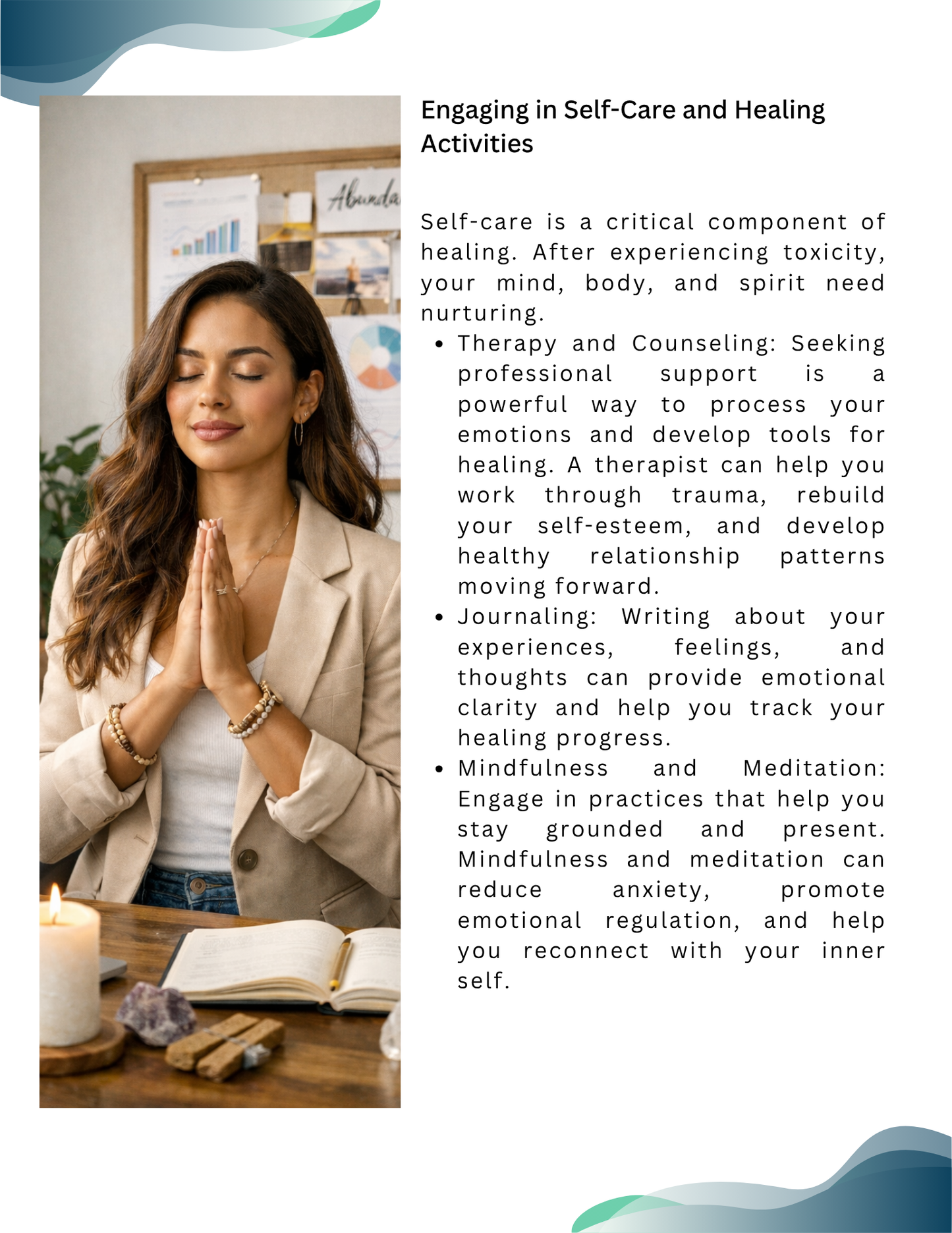 Healing From Toxic Relationships Workbook | Reclaim Your Confidence & Inner Peace