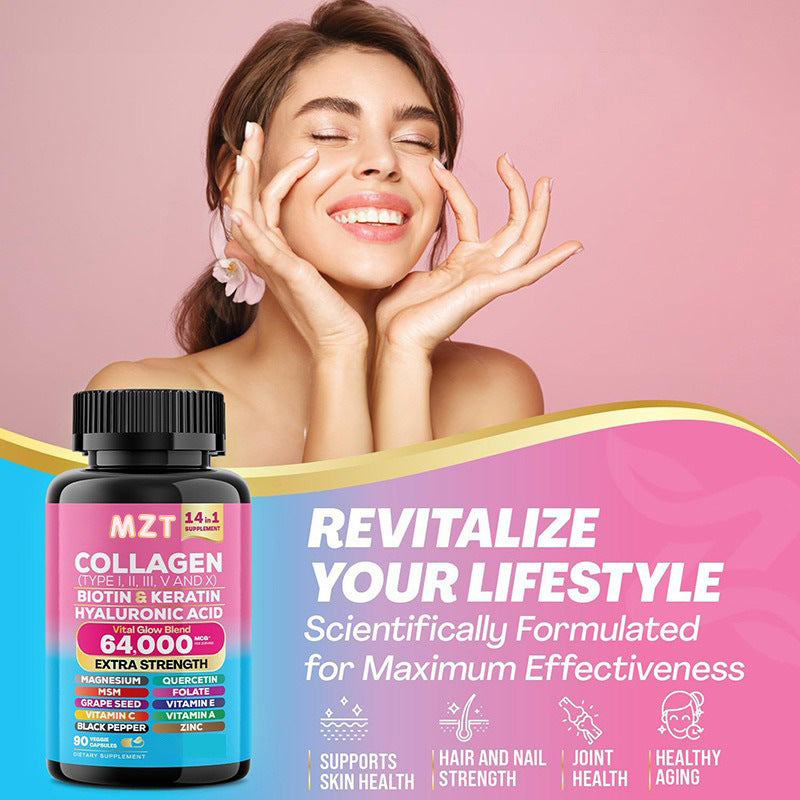 A Radiant You: Collagen Capsules for Healthy, Youthful Skin