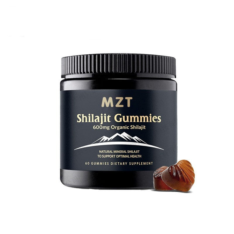 Natural Product Fulvic Acid Shilajit GummiesShilajit Gummies 600 mg – Natural Energy, Immunity & Vitality Boost for Women