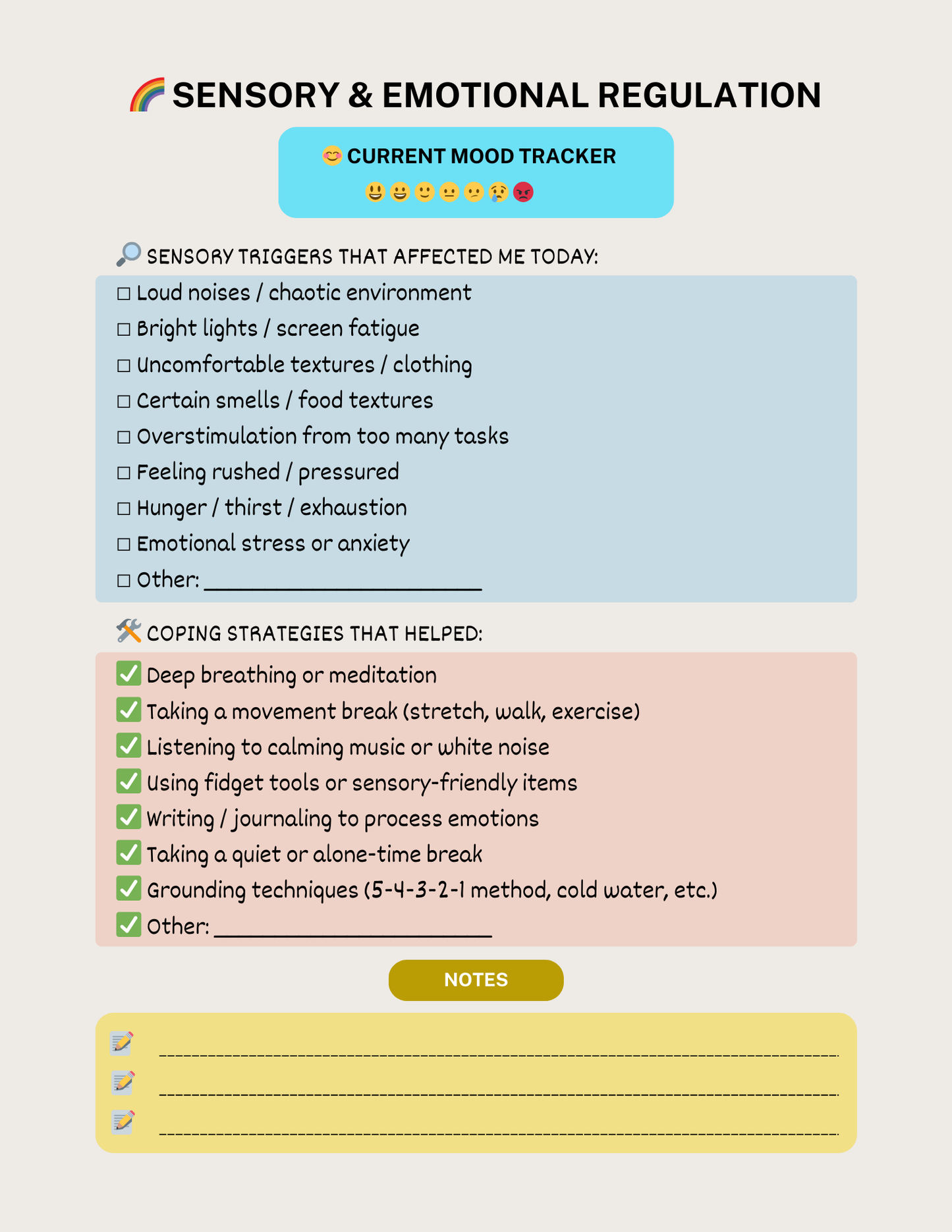 ADHD Planner for Women | Daily Focus, Organization & Self-Care Digital Planner