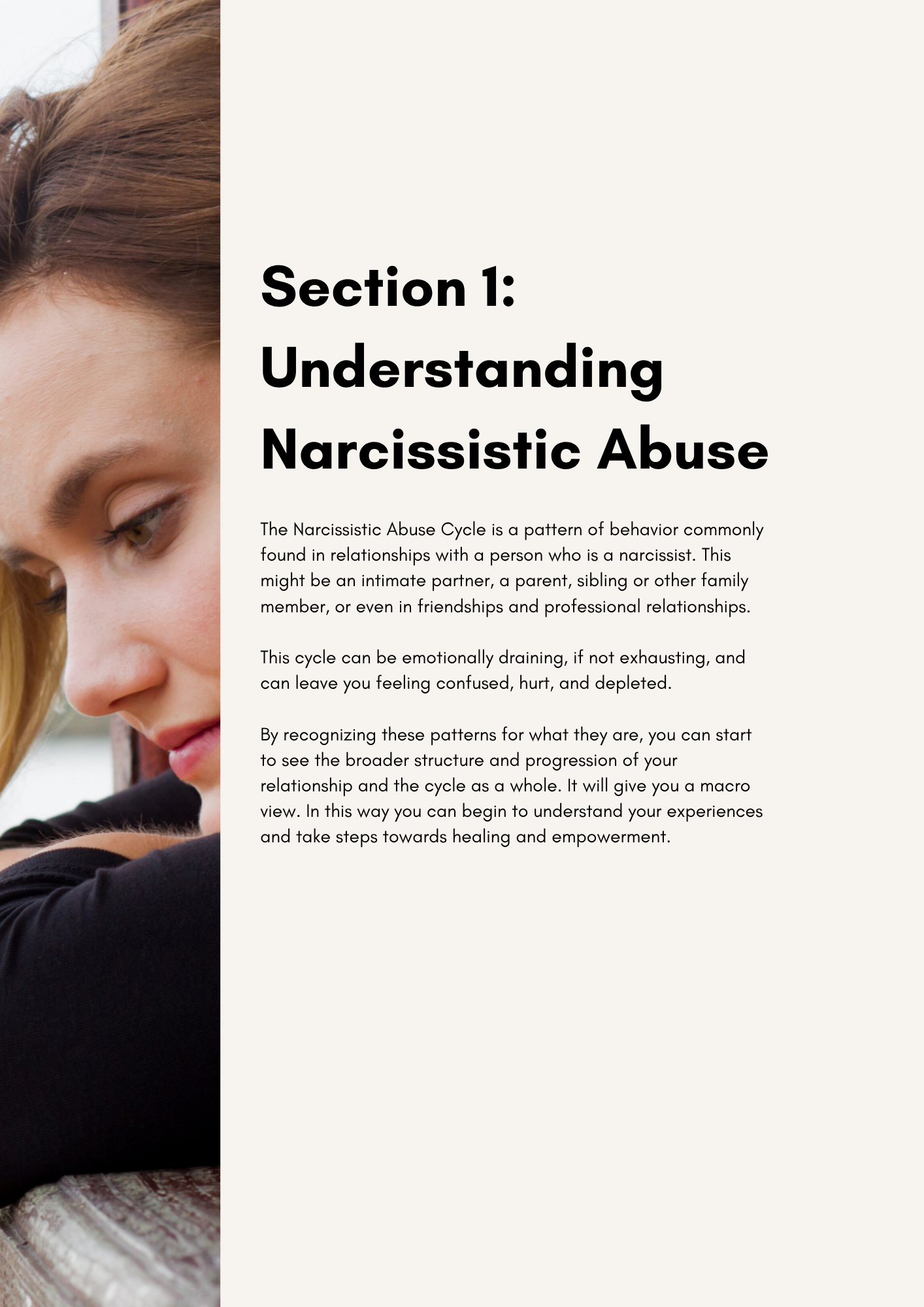 Healing from Narcissistic Abuse Workbook for Women Entrepreneurs (65 Pages) Resell Rights