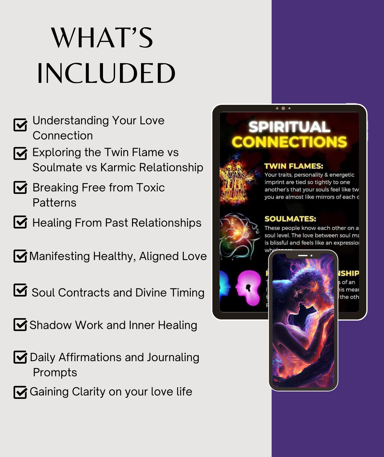 Is It a Karmic, Twin Flame, or Soulmate Connection? – A Guided Journal for Love, Healing & Spiritual Awakening