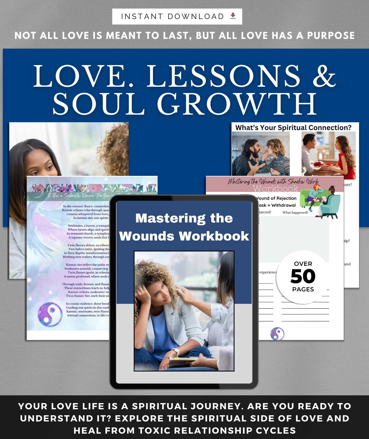 Is It a Karmic, Twin Flame, or Soulmate Connection? – A Guided Journal for Love, Healing & Spiritual Awakening