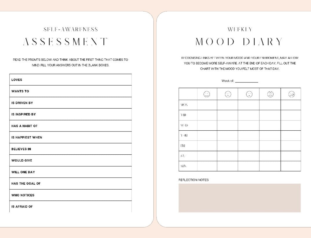 Spiritual Self-Care & Mindfulness Workbook for Women – Guided Journal for Inner Peace, Healing & Emotional Clarity