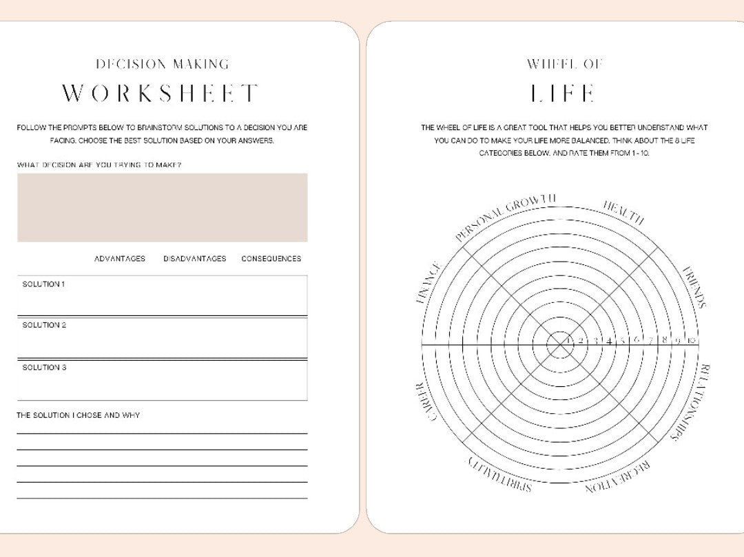 Spiritual Self-Care & Mindfulness Workbook for Women – Guided Journal for Inner Peace, Healing & Emotional Clarity