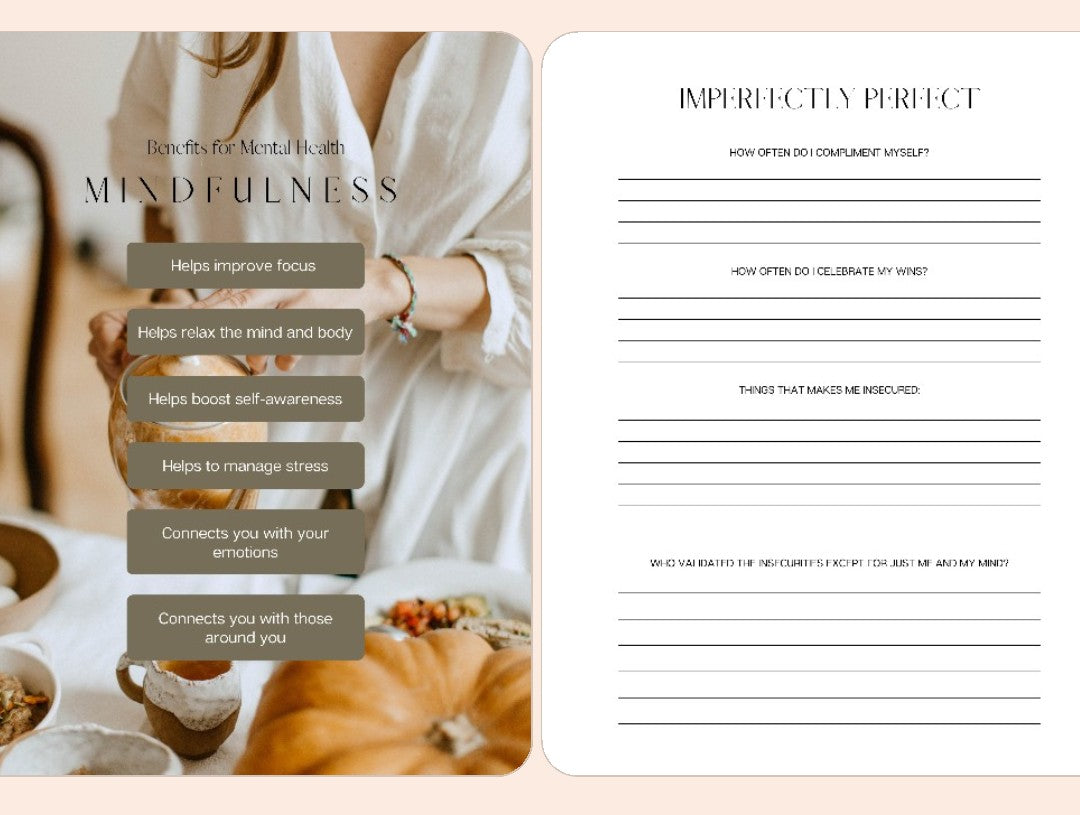 Spiritual Self-Care & Mindfulness Workbook for Women – Guided Journal for Inner Peace, Healing & Emotional Clarity