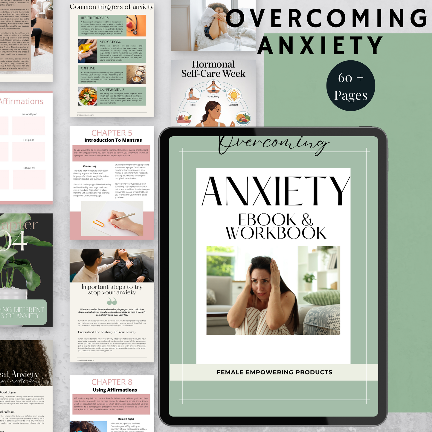 Anxiety Relief Workbook & Journal- Guided Exercises for Calm and Clarity