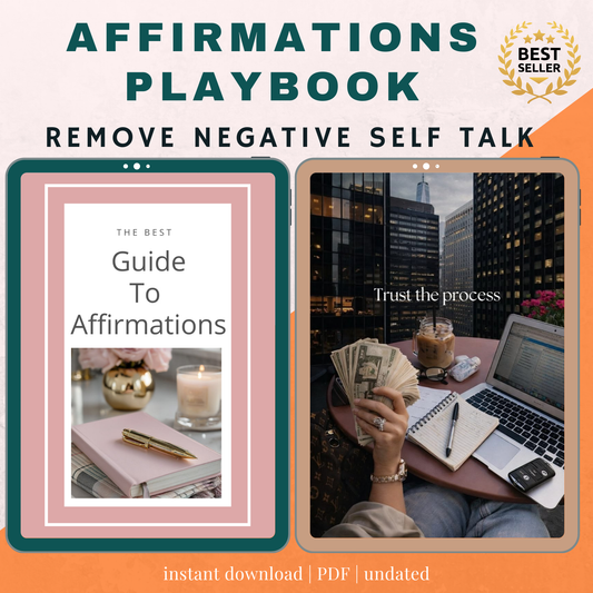 Affirmations Playbook – Daily Mindset Reprogramming Guide for Confidence & Self-Belief