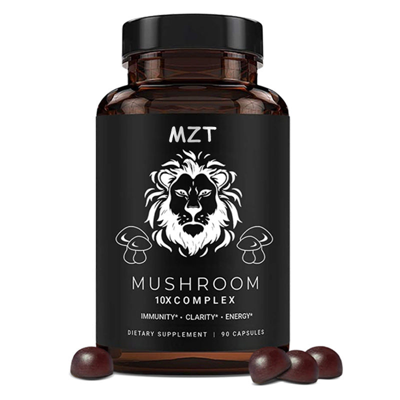 Lion's Mane and Mushroom Jelly Brain Supplement Gummies