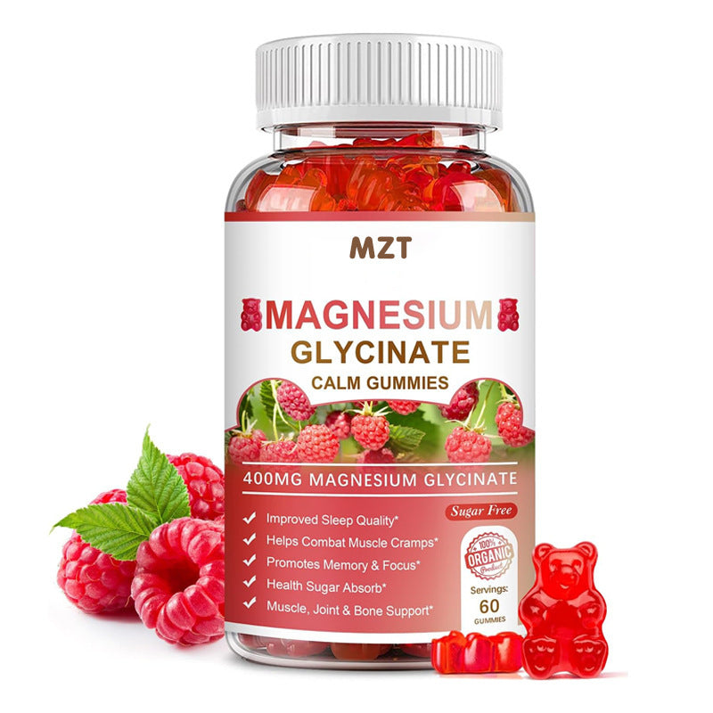 Relaxation & Muscle Support for Women: Magnesium Glycinate Gummies