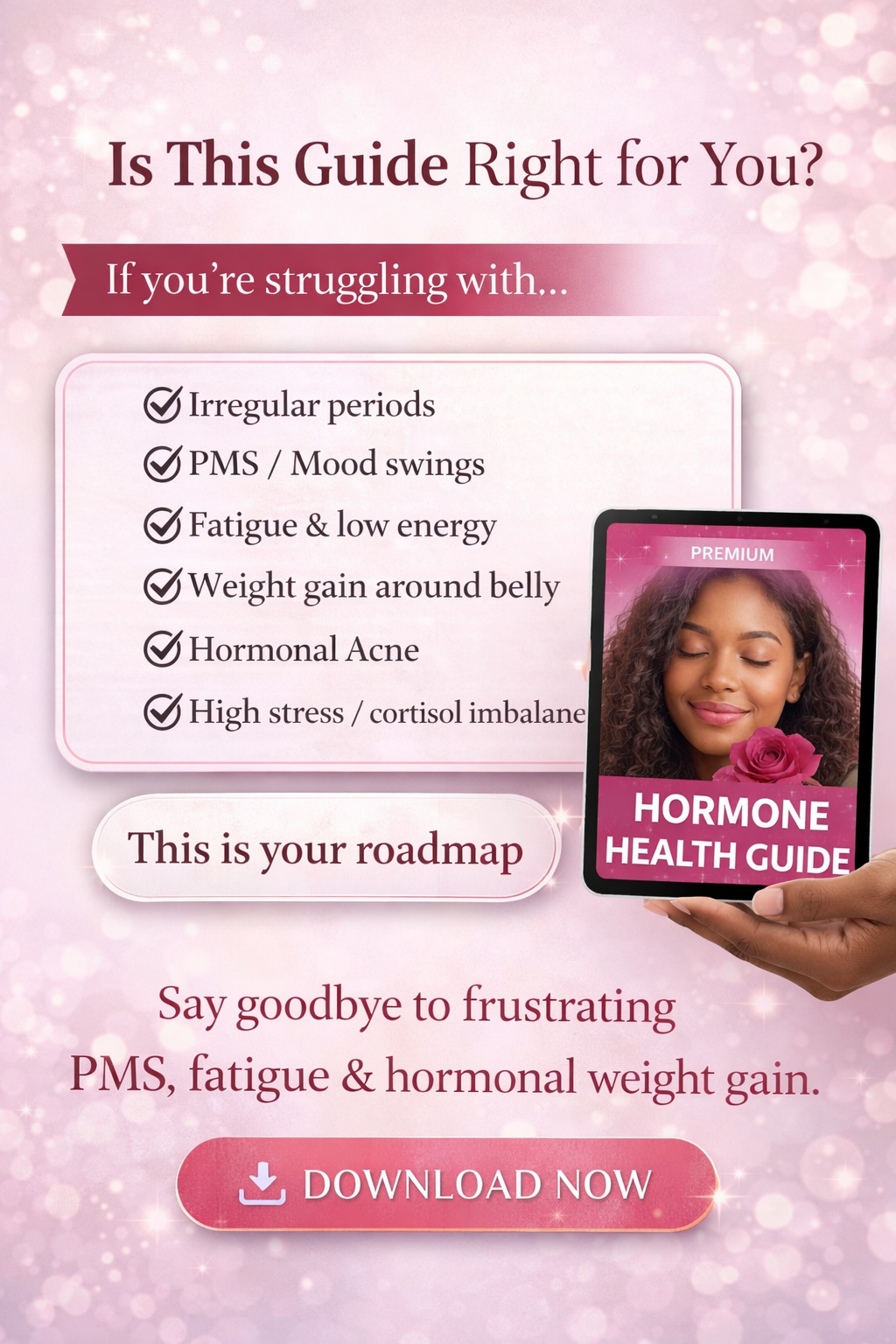 Hormone Reset Guide for Women (90pages)  – Balance Hormones, Boost Energy & Restore Your Body Naturally